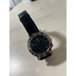 ブルガリ(BVLGARI)のBVLGARI　腕時計　ブルガリブルガリ　クロノグラフ【ジャンク】(腕時計(アナログ))