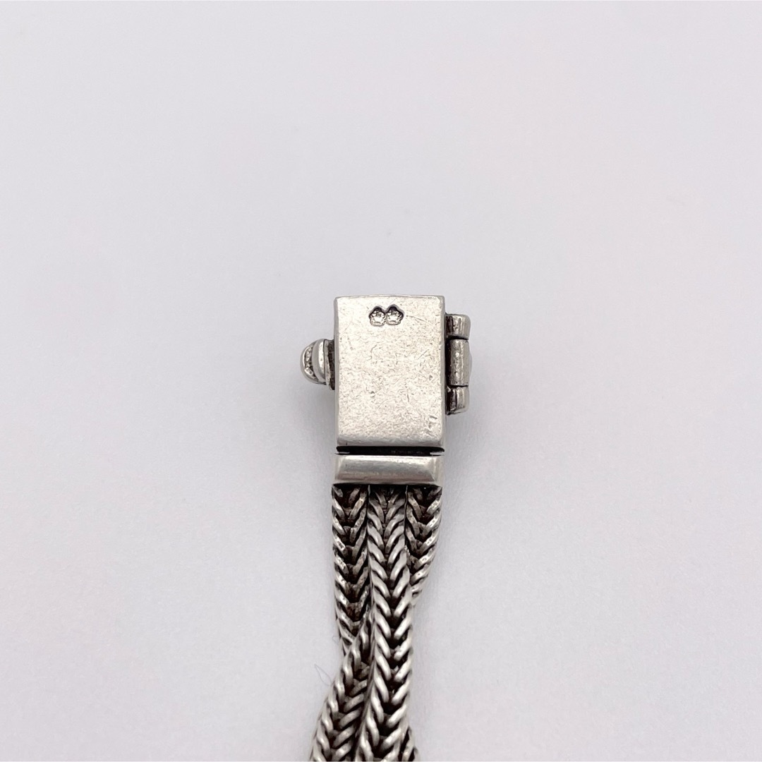 Hermes(エルメス)のVintage HERMES Bracelet ロープ シルバー ブレスレット メンズのアクセサリー(ブレスレット)の商品写真