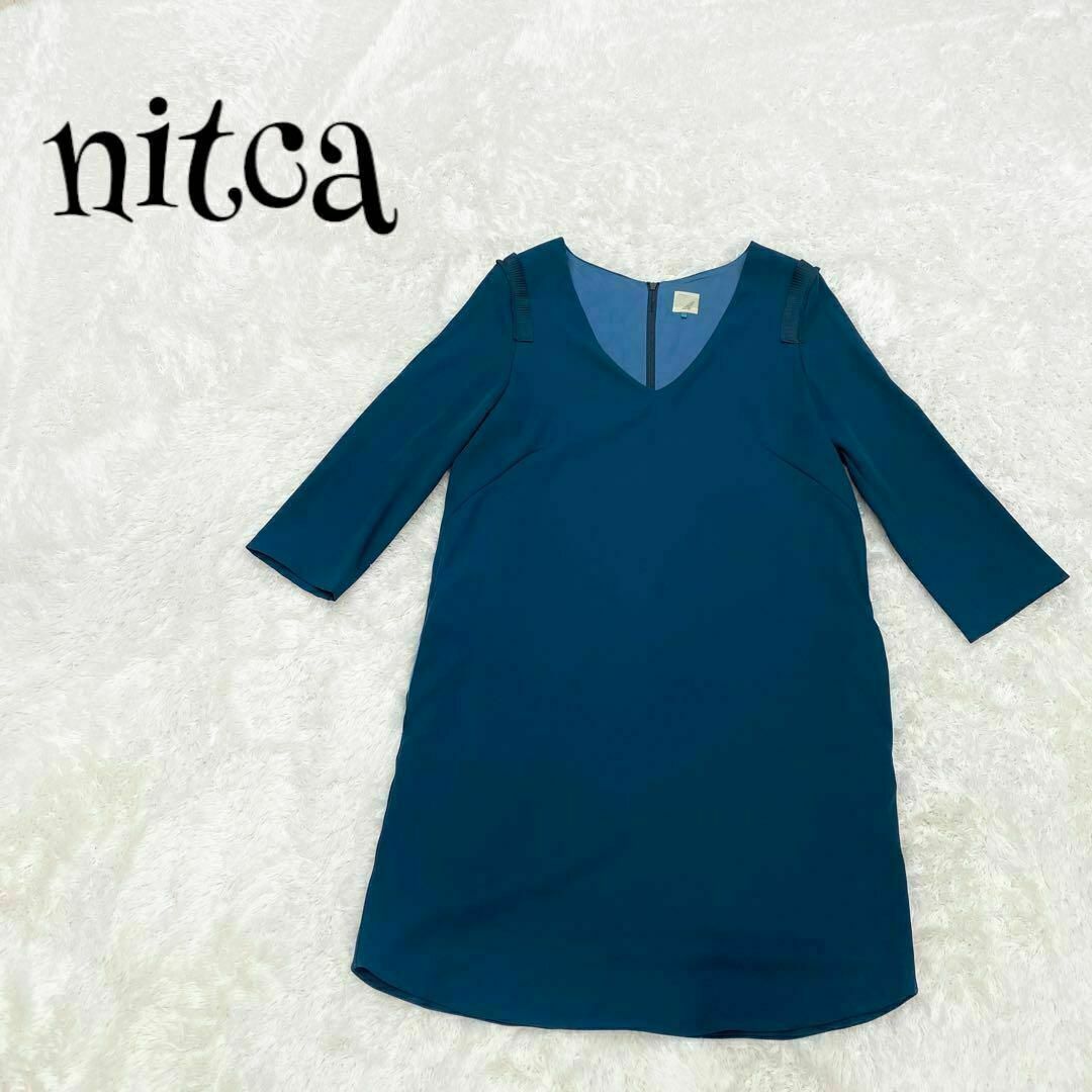 nitca(ニトカ)のnitca ニトカ アンビデックス ☆ ワンピース フルジップ レディースのワンピース(ひざ丈ワンピース)の商品写真