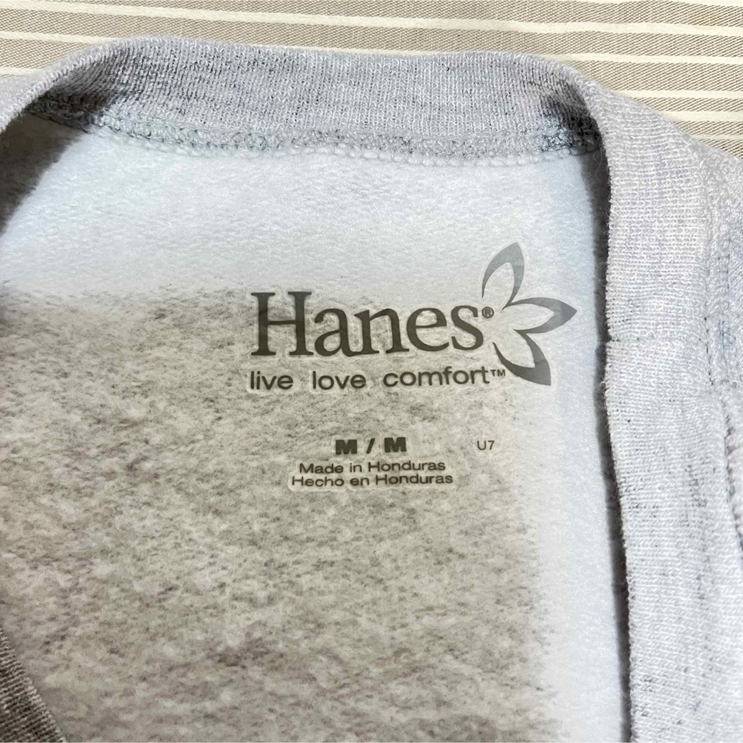 Hanes(ヘインズ)のヘインズ　スウェット　M グレー メンズのトップス(スウェット)の商品写真