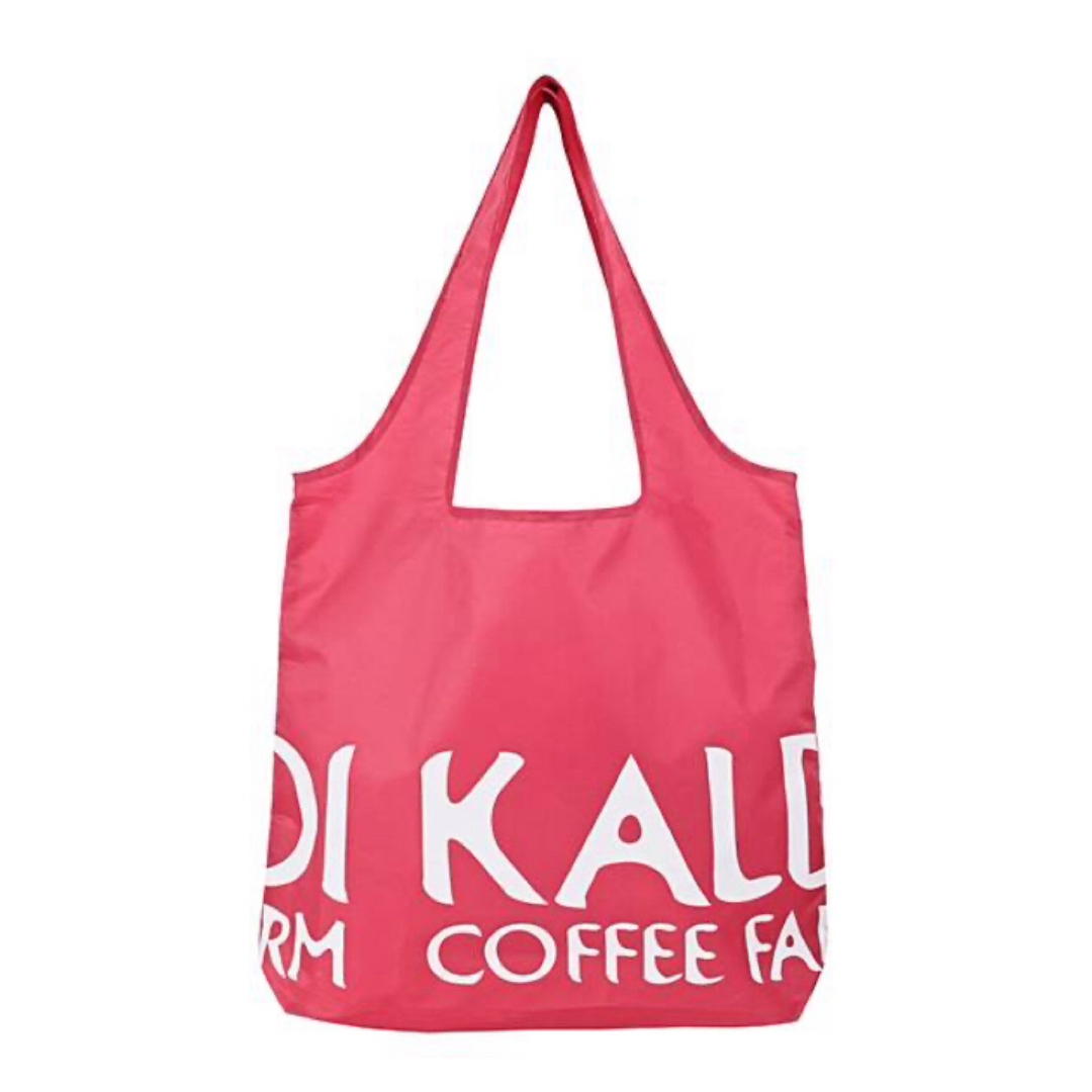 KALDI(カルディ)の【オンラインストア完売‼️】KALDI カルディ エコバッグ　スモーキーピンク🩷 レディースのバッグ(エコバッグ)の商品写真
