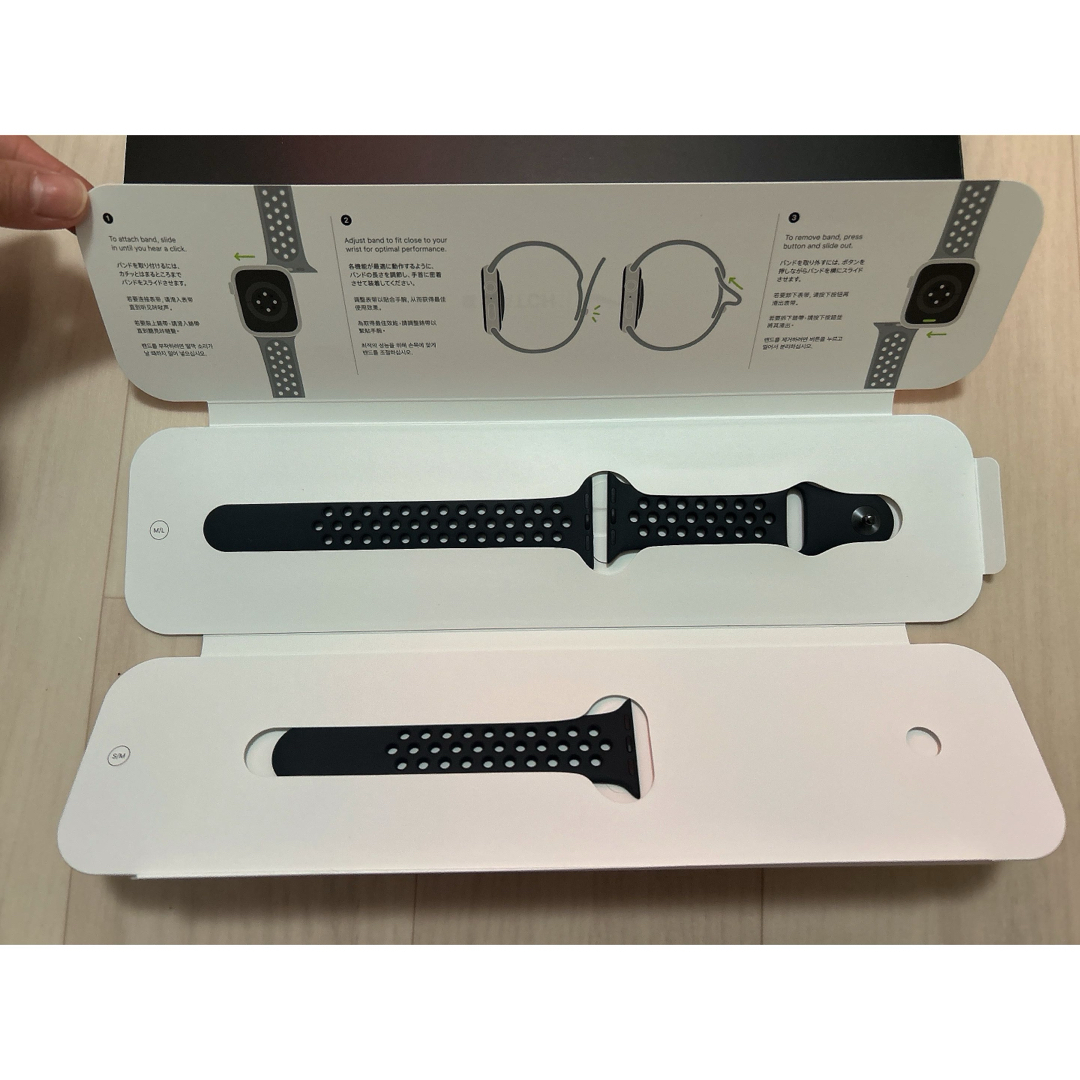 Apple Watch(アップルウォッチ)のアップルウォッチ　バンド メンズの時計(ラバーベルト)の商品写真