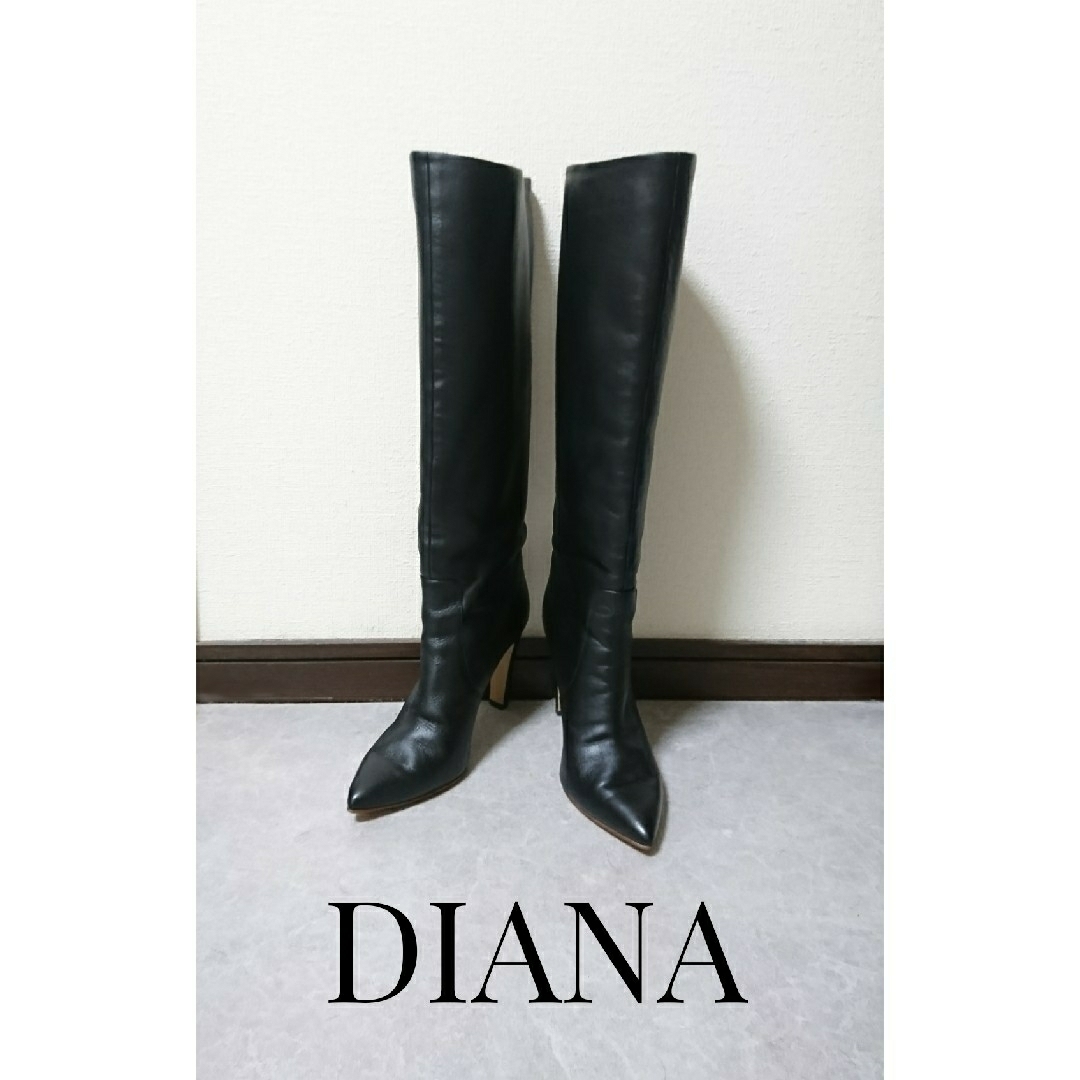 DIANA(ダイアナ)のDIANA ルーズシルエットロングブーツ レディースの靴/シューズ(ブーツ)の商品写真