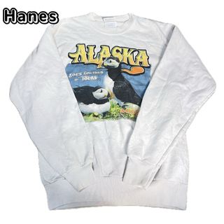 ヘインズプレミアム(Hanes PREMIUM)のヘインズ　プレミアム　Alaska スウェット　L(スウェット)