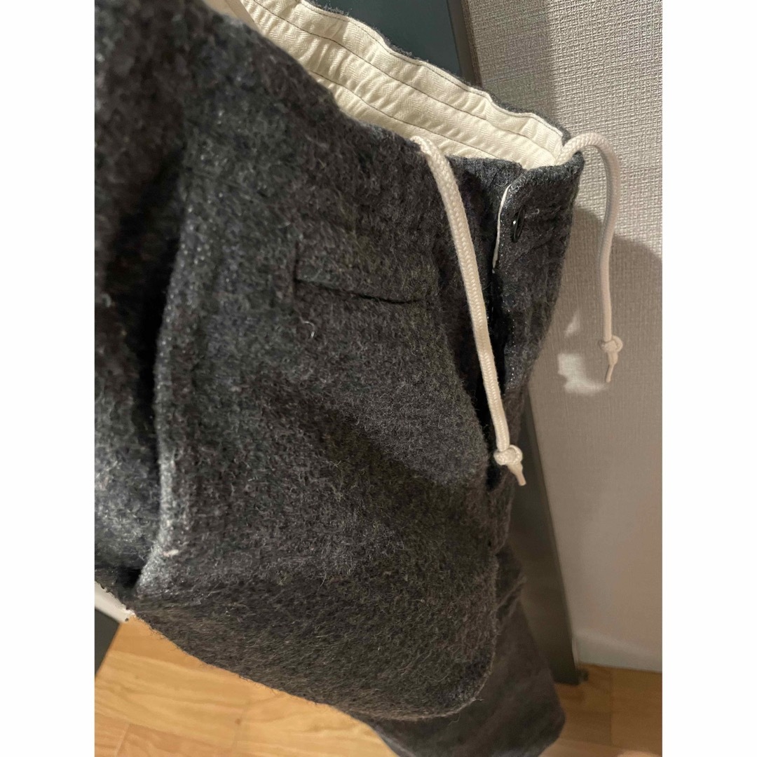 BEAMS(ビームス)のサイズ1 Sanca Wool / Sweat Pants ウールイージーパンツ メンズのパンツ(ワークパンツ/カーゴパンツ)の商品写真