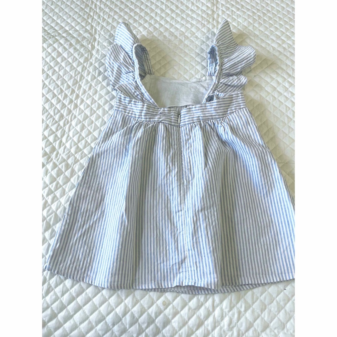 Chloe(クロエ)のChloe  ストライプ　ワンピース　2y キッズ/ベビー/マタニティのキッズ服女の子用(90cm~)(ワンピース)の商品写真