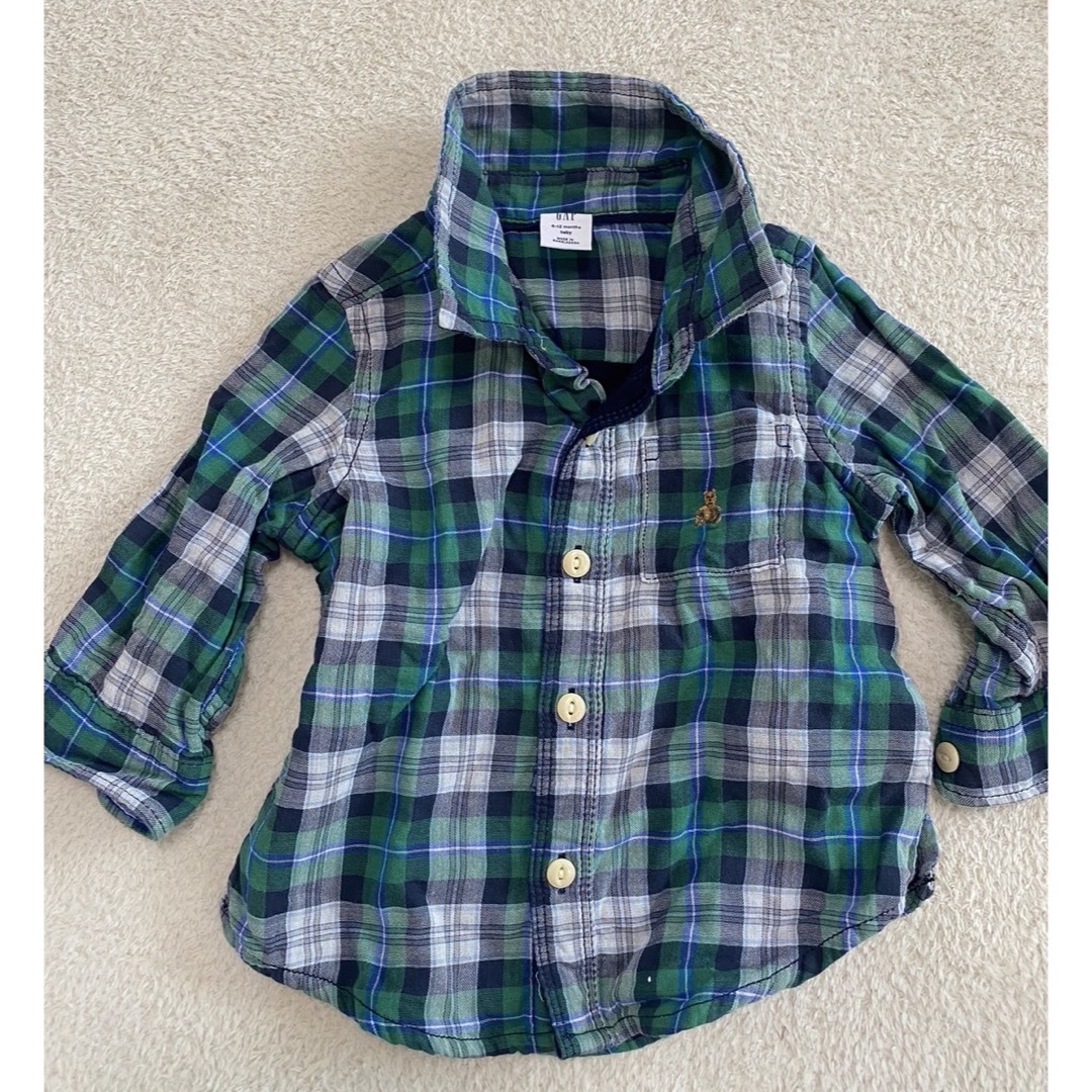 babyGAP(ベビーギャップ)のGap ベビー　シャツ キッズ/ベビー/マタニティのベビー服(~85cm)(シャツ/カットソー)の商品写真