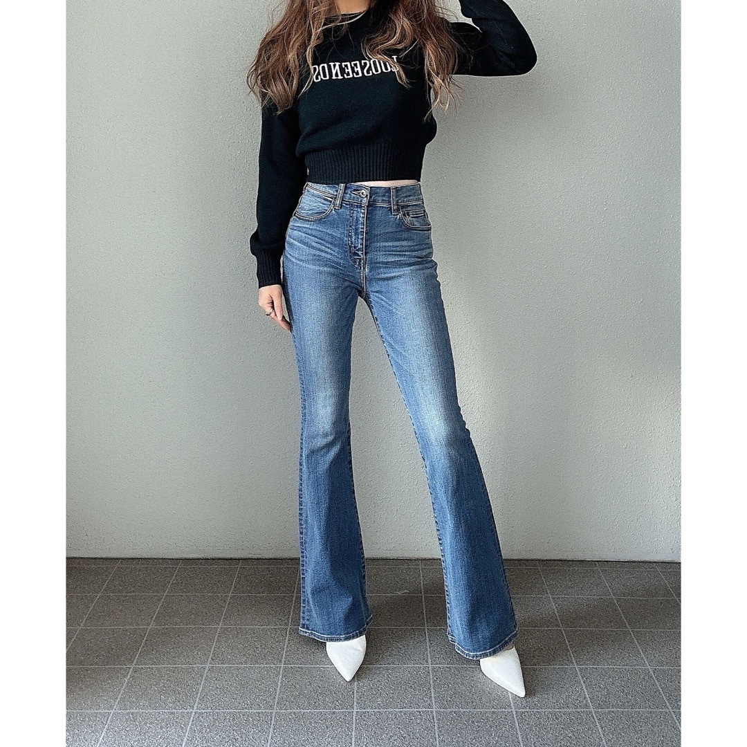 GYDA(ジェイダ)の【GYDA】LOOSEENDSクルーネックニットTOPS レディースのトップス(ニット/セーター)の商品写真