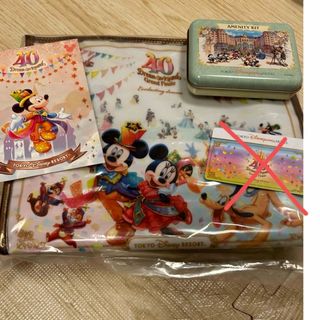 ディズニー(Disney)のディズニー　40周年  ランドホテル　 グランドフィナーレ　トートバッグ(キャラクターグッズ)