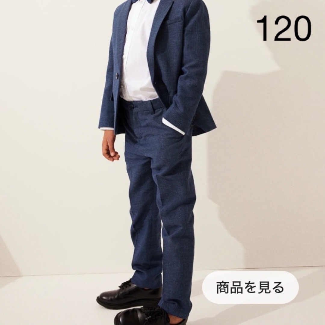 H&M(エイチアンドエム)の新品★H&M スーツセット(120cm) キッズ/ベビー/マタニティのキッズ服男の子用(90cm~)(ドレス/フォーマル)の商品写真