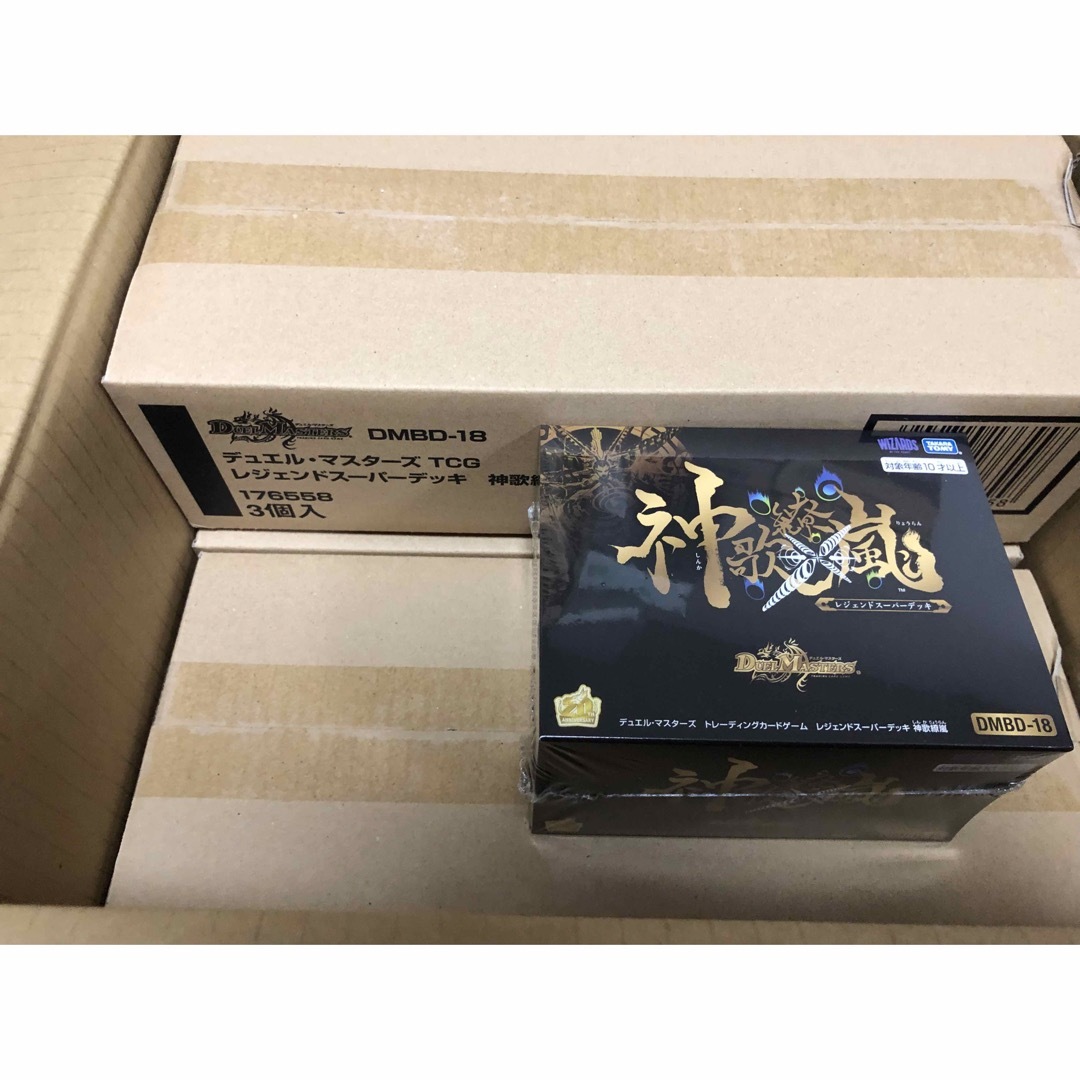 デュエルマスターズ(デュエルマスターズ)の【10BOX】DMBD-18 デュエル・マスターズ 神歌繚嵐 エンタメ/ホビーのトレーディングカード(Box/デッキ/パック)の商品写真