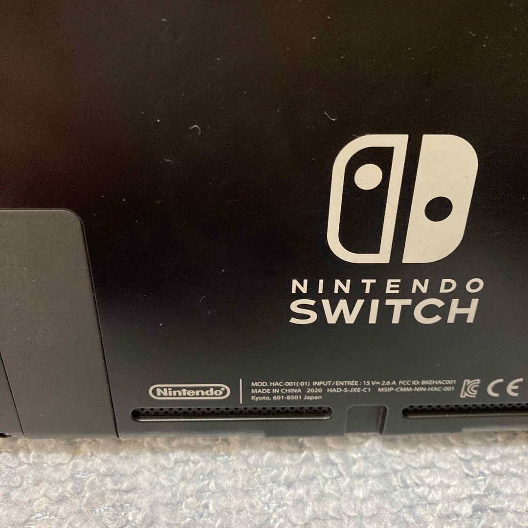 Nintendo Switch(ニンテンドースイッチ)のNintendo Switch JOY-CON(L) (R)本体セット中古動作品 エンタメ/ホビーのゲームソフト/ゲーム機本体(携帯用ゲーム機本体)の商品写真
