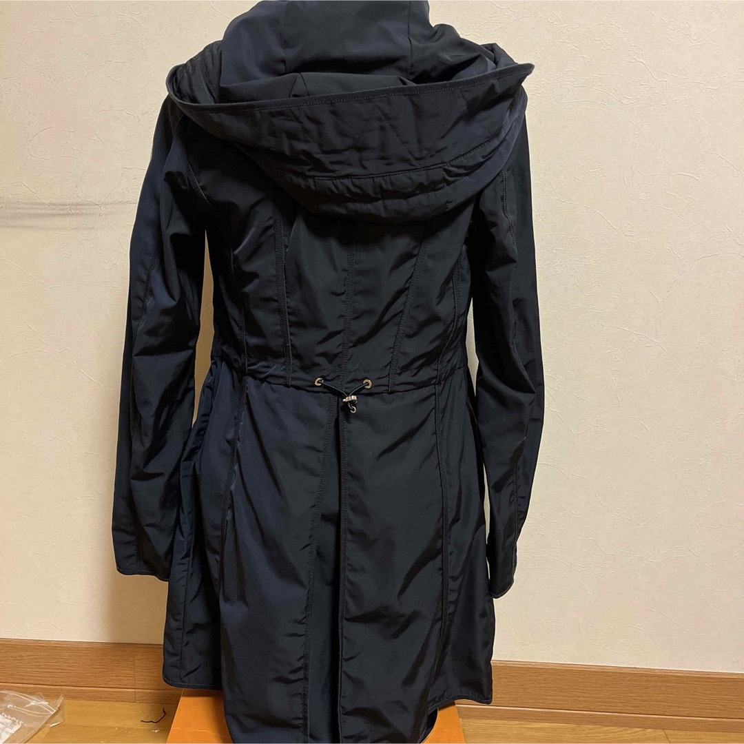 MONCLER(モンクレール)の美品 モンクレール　アンテミス スプリングコート　ネイビー0 MONCLER  レディースのジャケット/アウター(スプリングコート)の商品写真