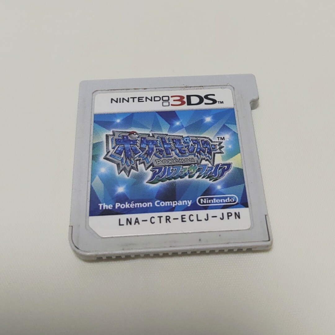 ポケモン(ポケモン)のポケットモンスターアルファサファイア エンタメ/ホビーのゲームソフト/ゲーム機本体(携帯用ゲームソフト)の商品写真