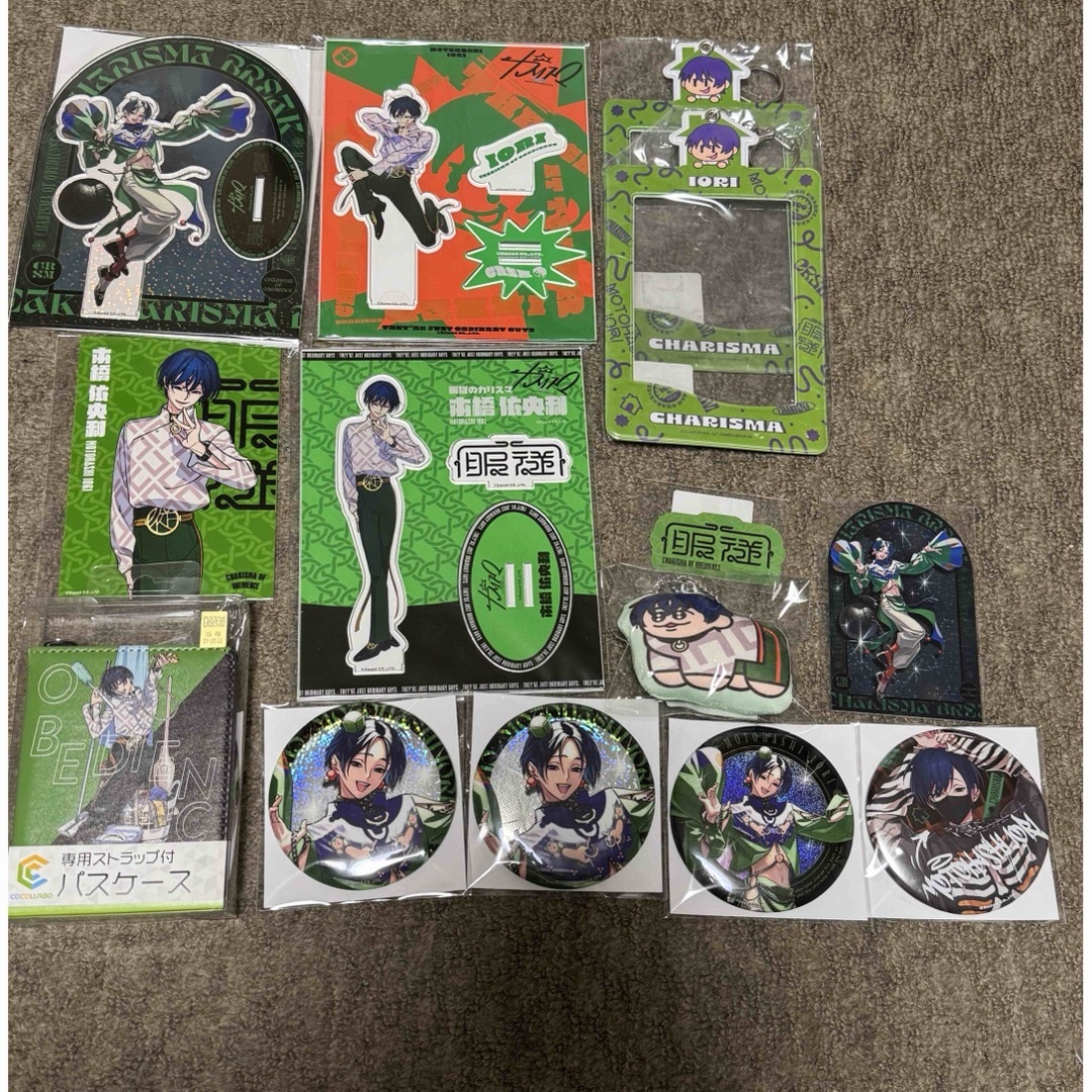 カリスマ 本橋依央利 キャラクターグッズ 缶バッジ アクスタ など カリスマ 本橋依央利 キャラクターグッズ 缶バッジ アクスタ など
