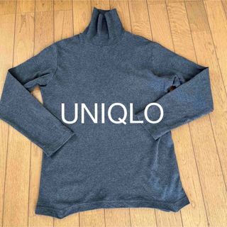 ユニクロ(UNIQLO)のUNIQLOハイネックカットソー(カットソー(長袖/七分))