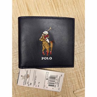 ポロラルフローレン(POLO RALPH LAUREN)のポロラルフローレン　ポロベア　財布　二つ折り　新品未使用(折り財布)