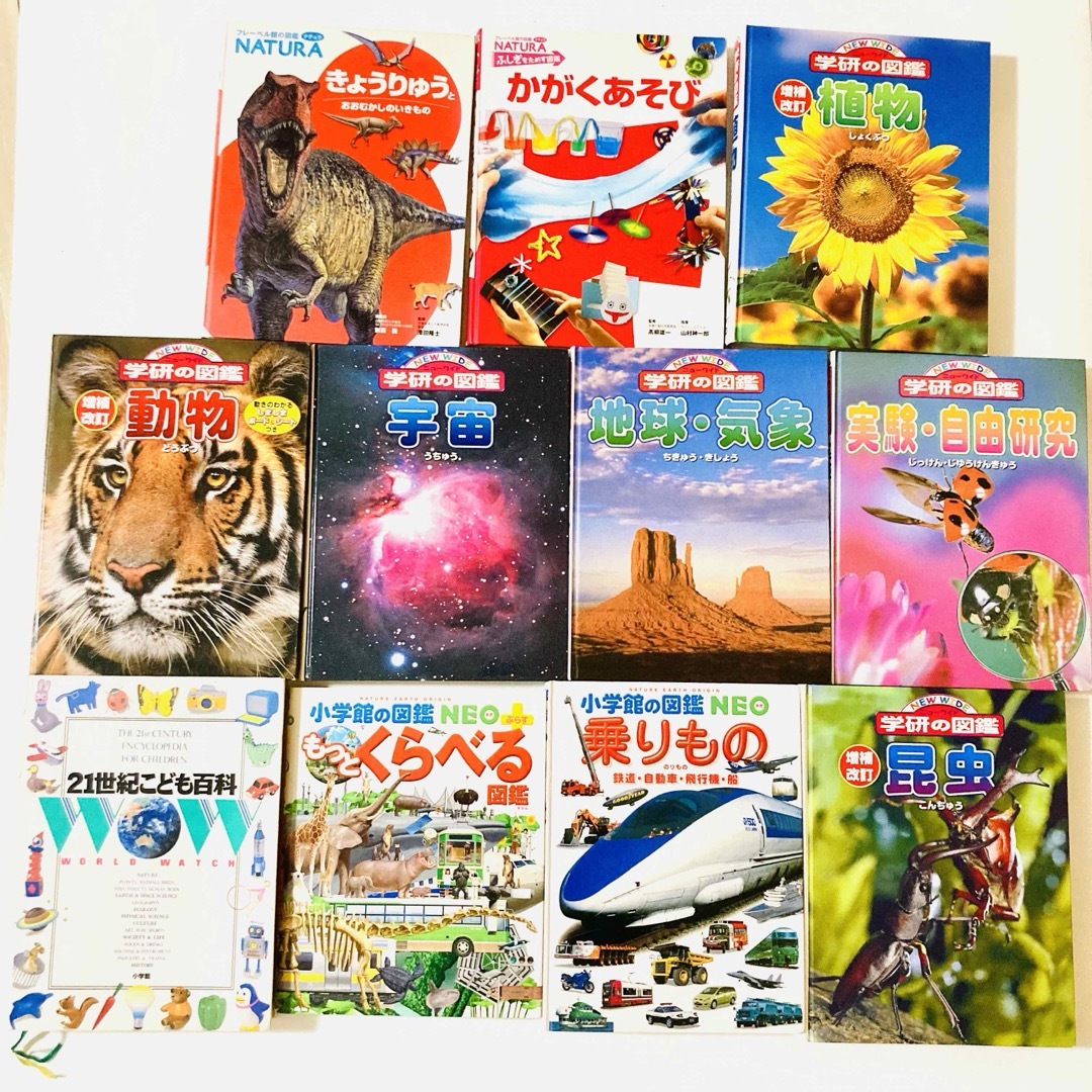 小学館 - 【お買い得】学研 NATURA 小学館 図鑑11冊セットの通販 小学館 - 【お買い得】学研 NATURA 小学館 図鑑11冊セットの通販