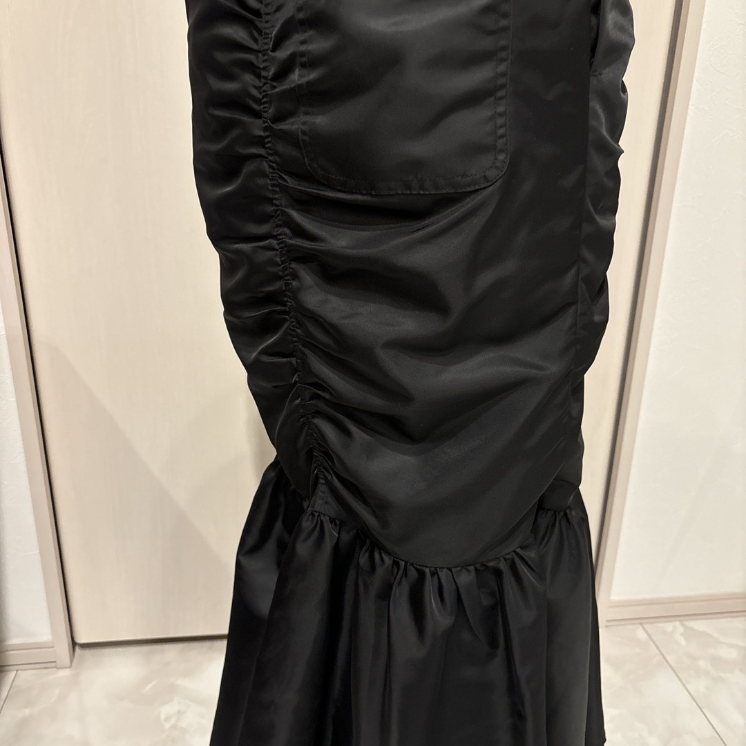 DOUBLE STANDARD CLOTHING(ダブルスタンダードクロージング)のESSENTIAL / ナイロンマーメイドスカート レディースのスカート(ロングスカート)の商品写真