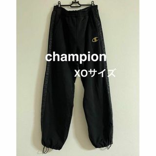 チャンピオン(Champion)のChampion スウェットパンツ XOサイズ 黒金 ゴールドウィン製魔裟斗(その他)