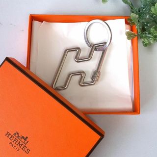 エルメス(Hermes)のエルメス　Ｈトゥスピードキーリング　シルバー(キーホルダー)