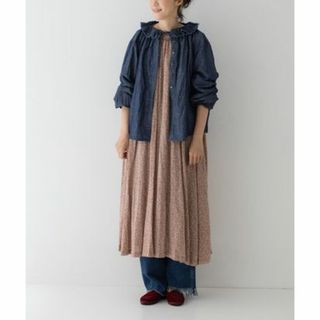 ネストローブ(nest Robe)のnest robe Bloomsbury プリント ワンピース(ロングワンピース/マキシワンピース)