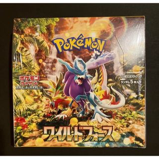 ポケモン(ポケモン)の【未開封シュリンク付きBOX】 ポケモンカードゲーム ワイルドフォース(Box/デッキ/パック)