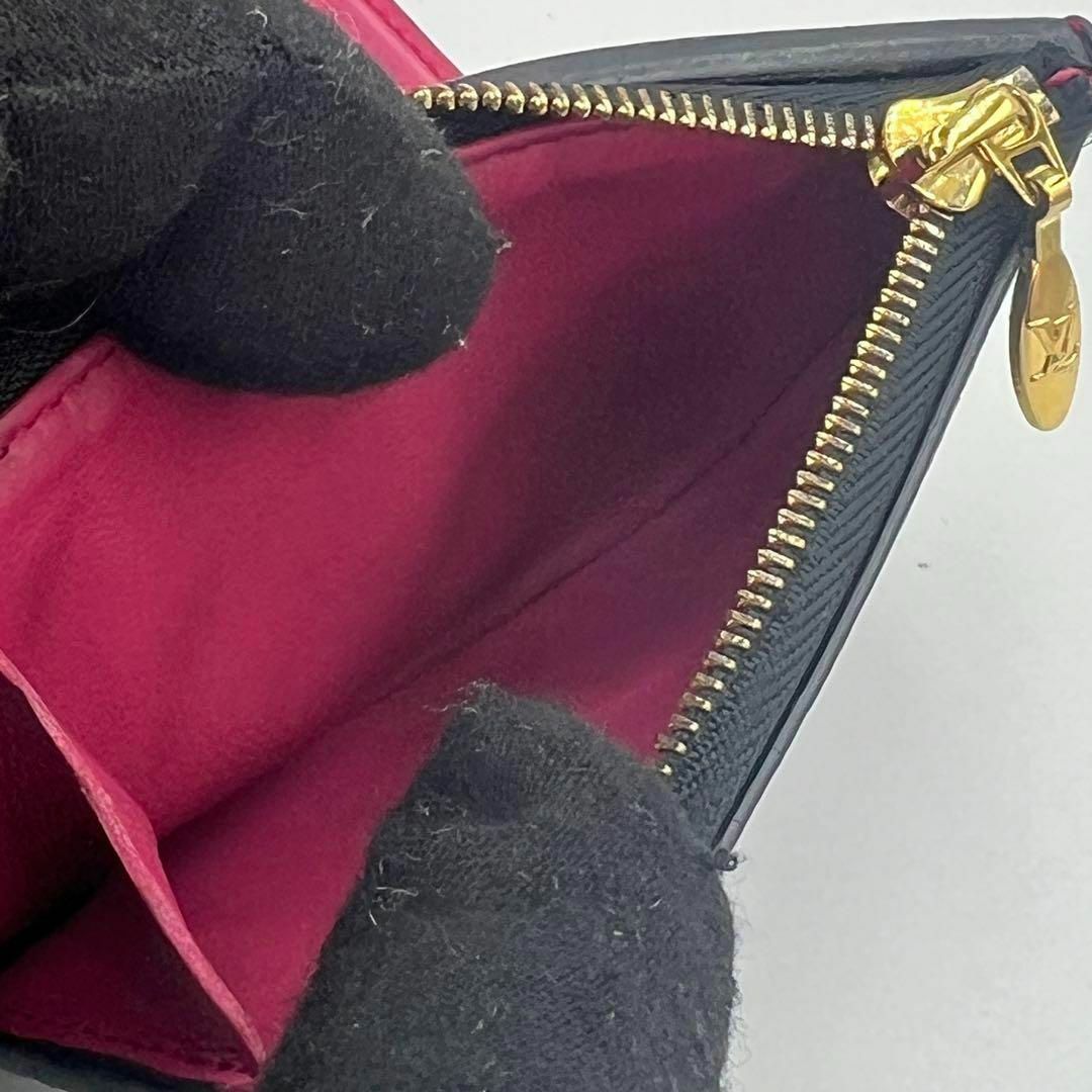 LOUIS VUITTON(ルイヴィトン)のルイヴィトン M68587 ポルトフォイユ カプシーヌ コンパクトウォレット 黒 レディースのファッション小物(財布)の商品写真