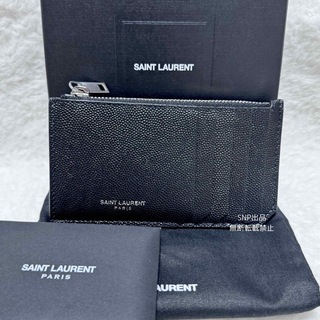 Saint Laurent - 未使用 サンローラン パリ 5フラグメント ジップポーチ カードホルダー 小銭入