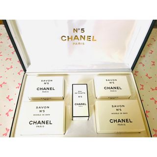 CHANEL - 未使用シャネルCHANEL石鹸150g2個、75g2個香水NO5セット