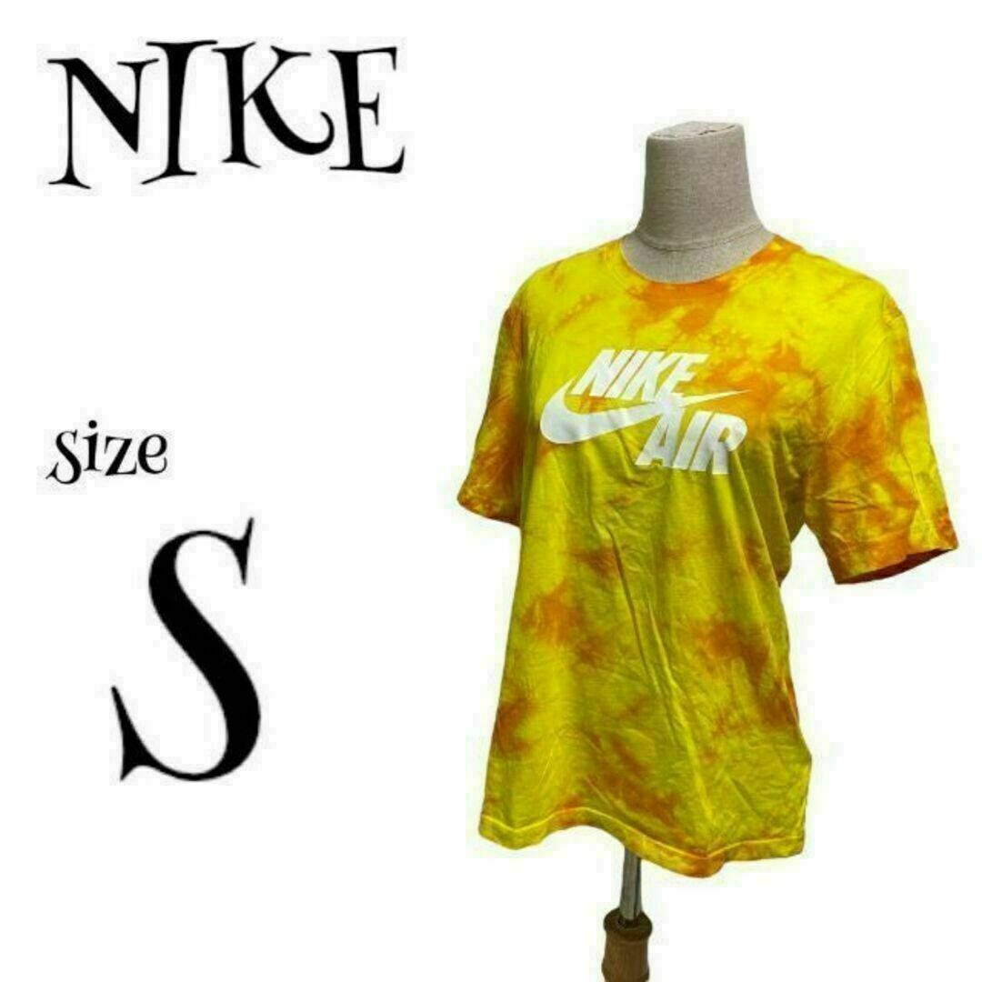 NIKE(ナイキ)のNIKE ナイキ ☆ Tシャツ 総柄 グラフィック 染め Sサイズ お洒落 人気 メンズのトップス(Tシャツ/カットソー(半袖/袖なし))の商品写真