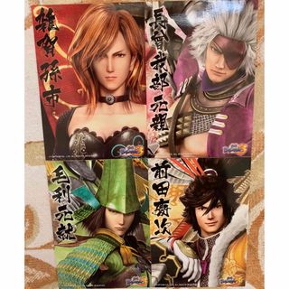 カプコン(CAPCOM)のCAPCOM 戦国BASARA3 ポストカード4枚セットまとめ売り(写真/ポストカード)