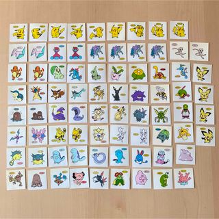 ポケモン(ポケモン)のポケモンパン デコキャラシール 70種類 77枚セット(その他)