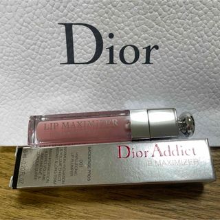 ディオール(Dior)のディオールアディクトリップマキシマイザー001 ピンク　 新品未開封(リップグロス)