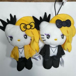 ハローキティ(ハローキティ)の【ラウンドワン限定】yoshikitty ヨシキティ マスコット 2種(キャラクターグッズ)