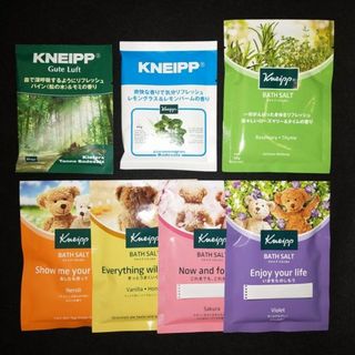 クナイプ(Kneipp)のクナイプ バスソルト 7袋 7種類 入浴剤(入浴剤/バスソルト)