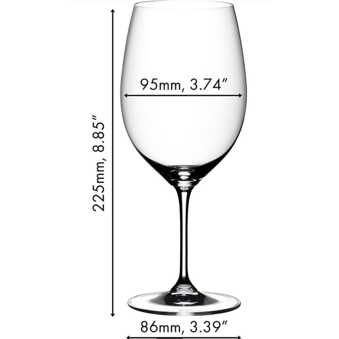 RIEDEL(リーデル)のRIEDEL リーデル ヴィノム ペアセット610ml 6416/0 インテリア/住まい/日用品のキッチン/食器(グラス/カップ)の商品写真