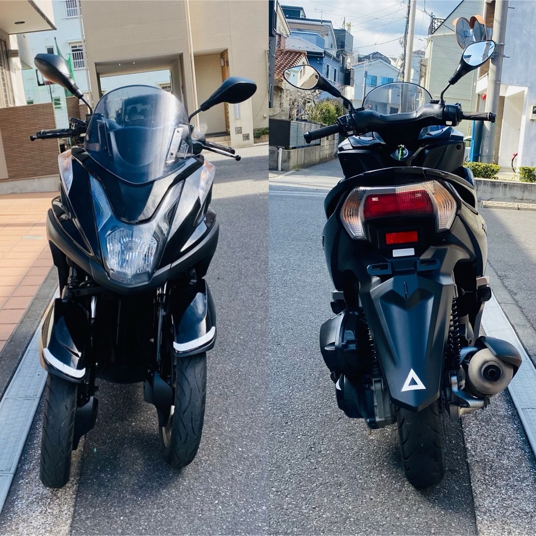 ヤマハ(ヤマハ)のYAMAHAトリシティ125 艶ピカ絶好調♪ 自動車/バイクのバイク(車体)の商品写真