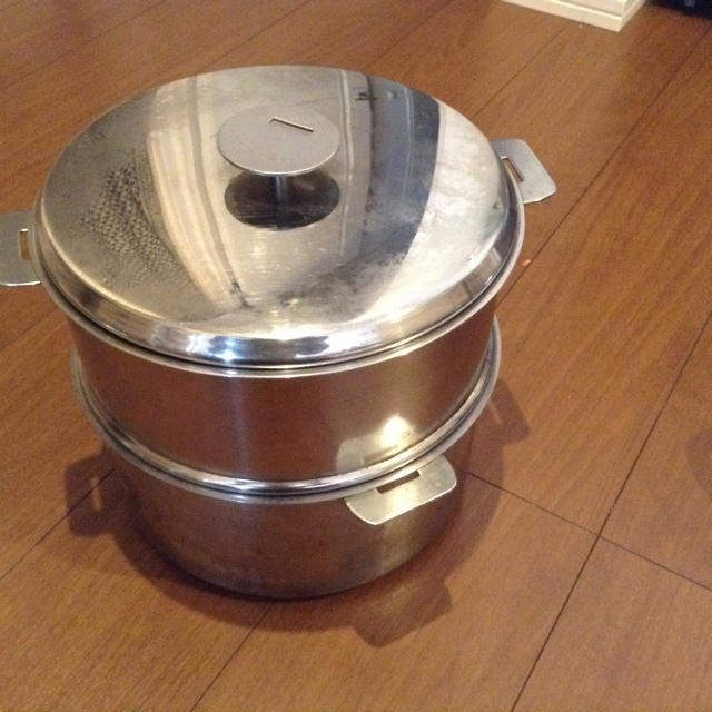 クリステル ステンレス鍋&蒸し器 24cmの通販 by Shishop|ラクマ クリステル ステンレス鍋&蒸し器 24cmの通販 by Shishop|ラクマ