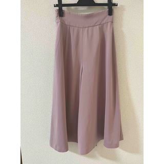 PROPORTION BODY DRESSING - ガウチョパンツ フレアスカート ピンク 薄紫 