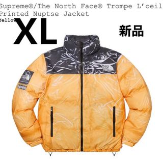 シュプリーム(Supreme)のThe North Face Trompe Loeil Printed Nupt(ダウンジャケット)