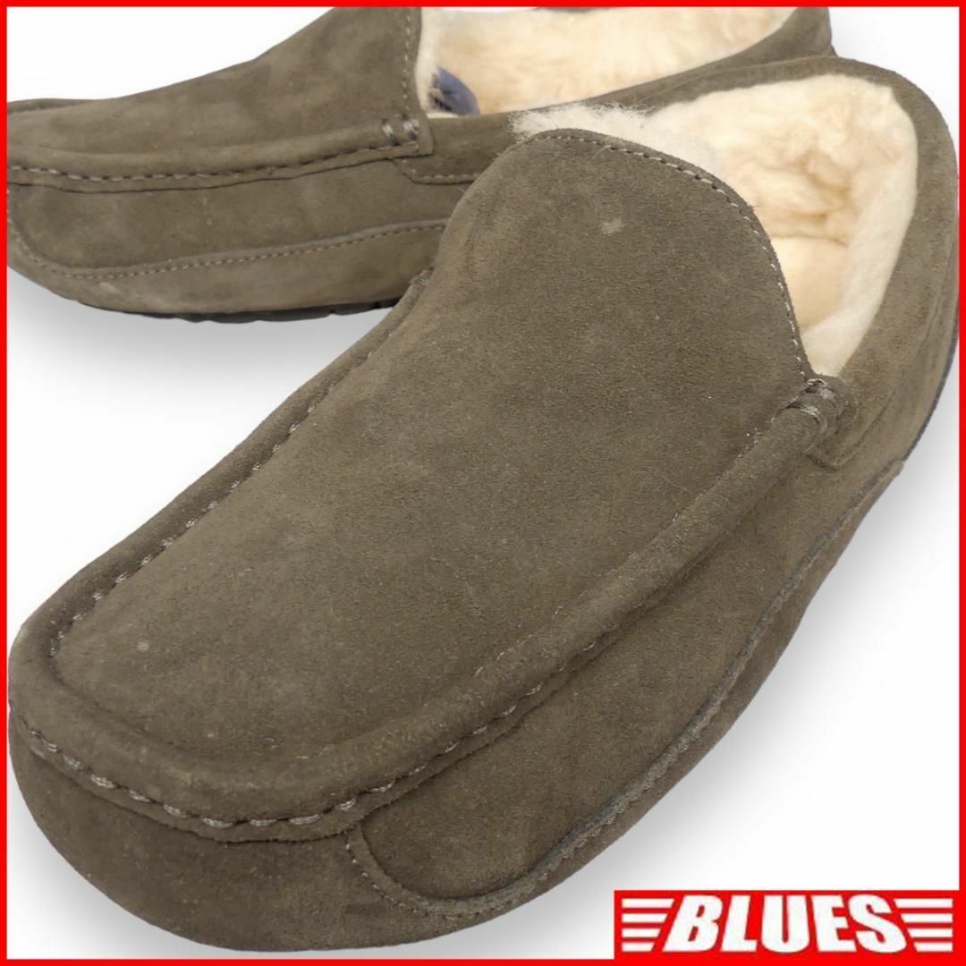 UGG(アグ)のUGG アグ スリッポン カーキ モカシン ローファー 26 メンズHH9429 メンズの靴/シューズ(ブーツ)の商品写真