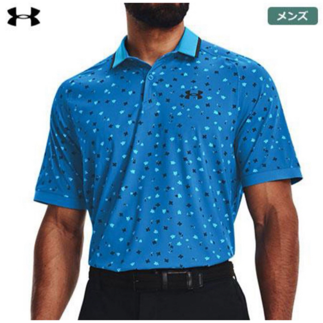 UNDER ARMOUR(アンダーアーマー)の送料無料 新品 underarmour ゴルフ アイソチル ポロ XL BL スポーツ/アウトドアのゴルフ(ウエア)の商品写真