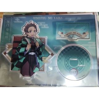 キメツノヤイバ(鬼滅の刃)の鬼滅の刃 次元波糖コラボカフェ 中国限定 アクリルスタンド アクスタ 竈門炭治郎(キャラクターグッズ)