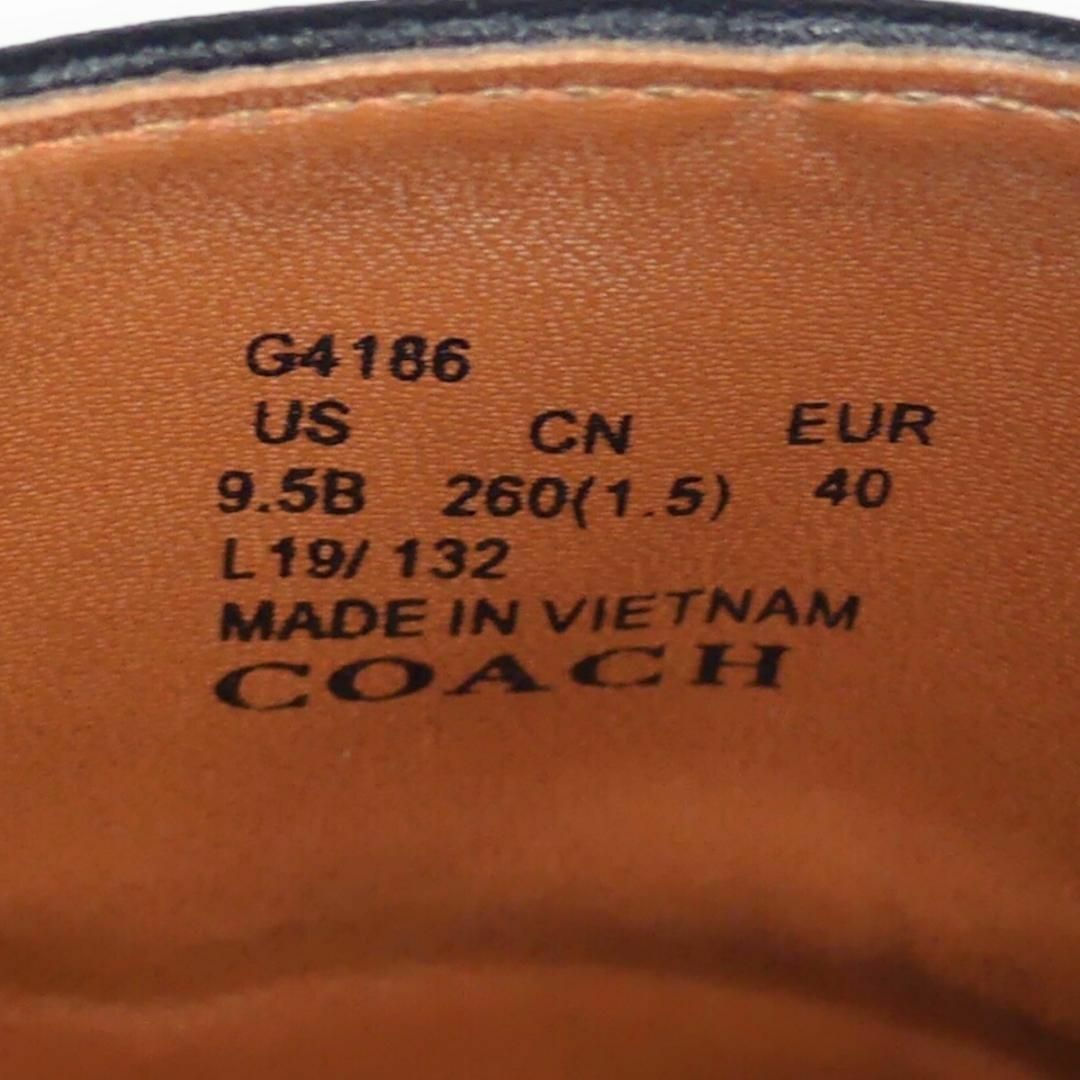 COACH(コーチ)のCOACH コーチ サンダル 25 本革 レザー スリッパ ローファーX7216 レディースの靴/シューズ(サンダル)の商品写真