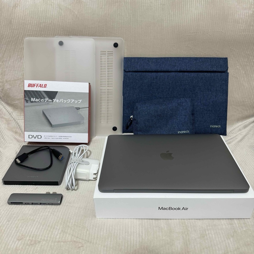 美品】MacBook Air 2020年モデル スペースグレイ - ノートPC 美品】MacBook Air 2020年モデル スペースグレイ - ノートPC