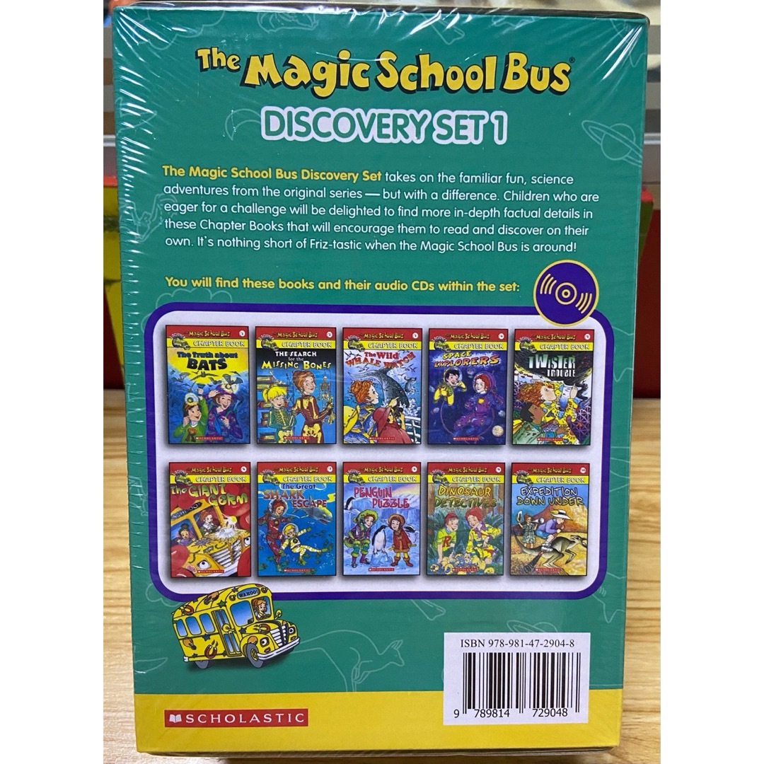 magic school bus discover set1-2 全冊音源付 エンタメ/ホビーの本(絵本/児童書)の商品写真