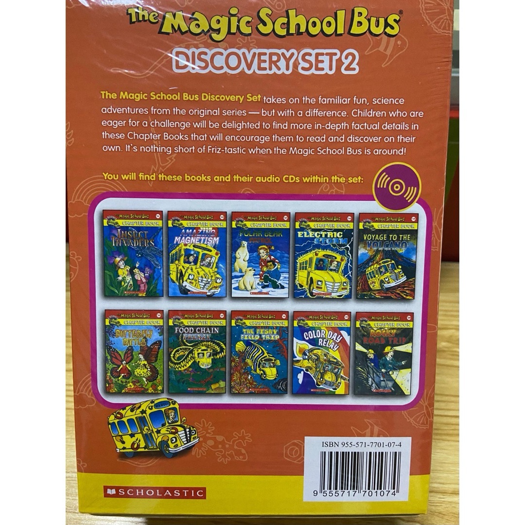 magic school bus discover set1-2 全冊音源付 エンタメ/ホビーの本(絵本/児童書)の商品写真