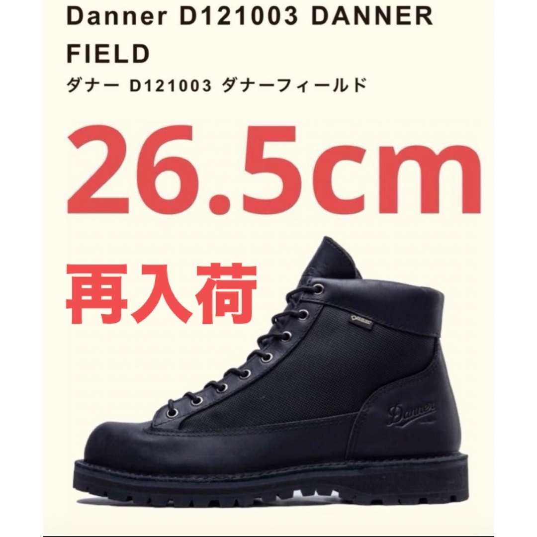 【即売れ人気商品】【再入荷】ブラックダナー D121003 ダナーフィールド