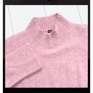 ユニクロ(UNIQLO)のユニクロ　モックネックニット(ニット/セーター)